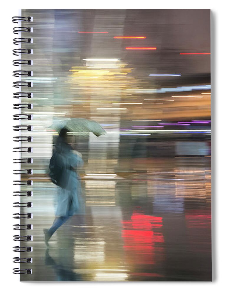 Light Spiral Notebook featuring the photograph Transition by Alex Lapidus