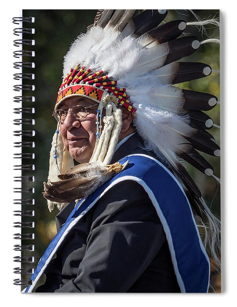 Tahoe Spiral Notebook featuring the photograph Tribal Elder by Martin Gollery