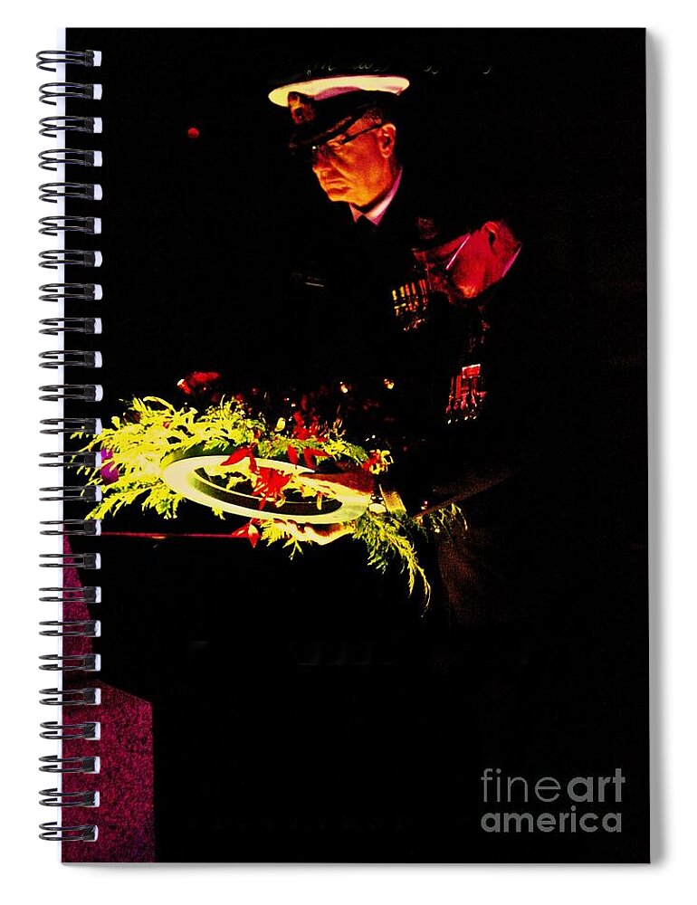Tribute Spiral Notebook featuring the photograph Tribute by Blair Stuart