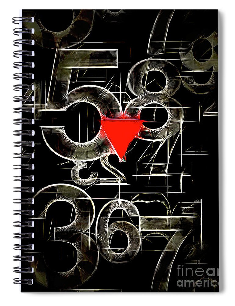 Nag004453f Spiral Notebook featuring the digital art Trunk Call by Edmund Nagele FRPS