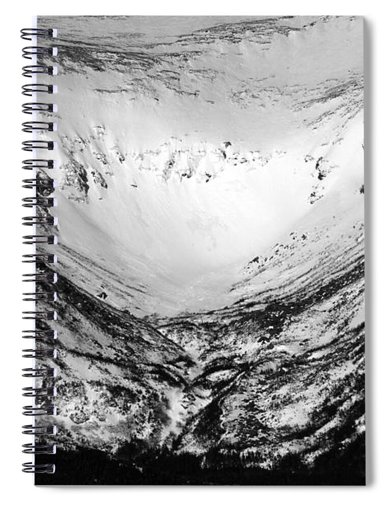 Mount Washington Spiral Notebook featuring the photograph Tuckerman Ravine by Brett Pelletier