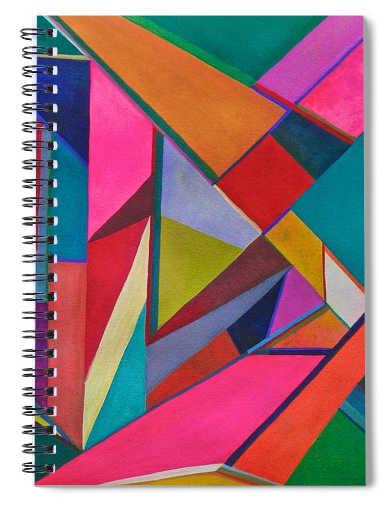  Spiral Notebook featuring the painting Turkish Sultan's Portrait by Polly Castor