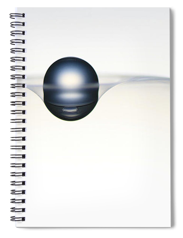 Minimalism Spiral Notebook featuring the photograph Universe Balance 1. Minimalism by Dmitry Soloviev