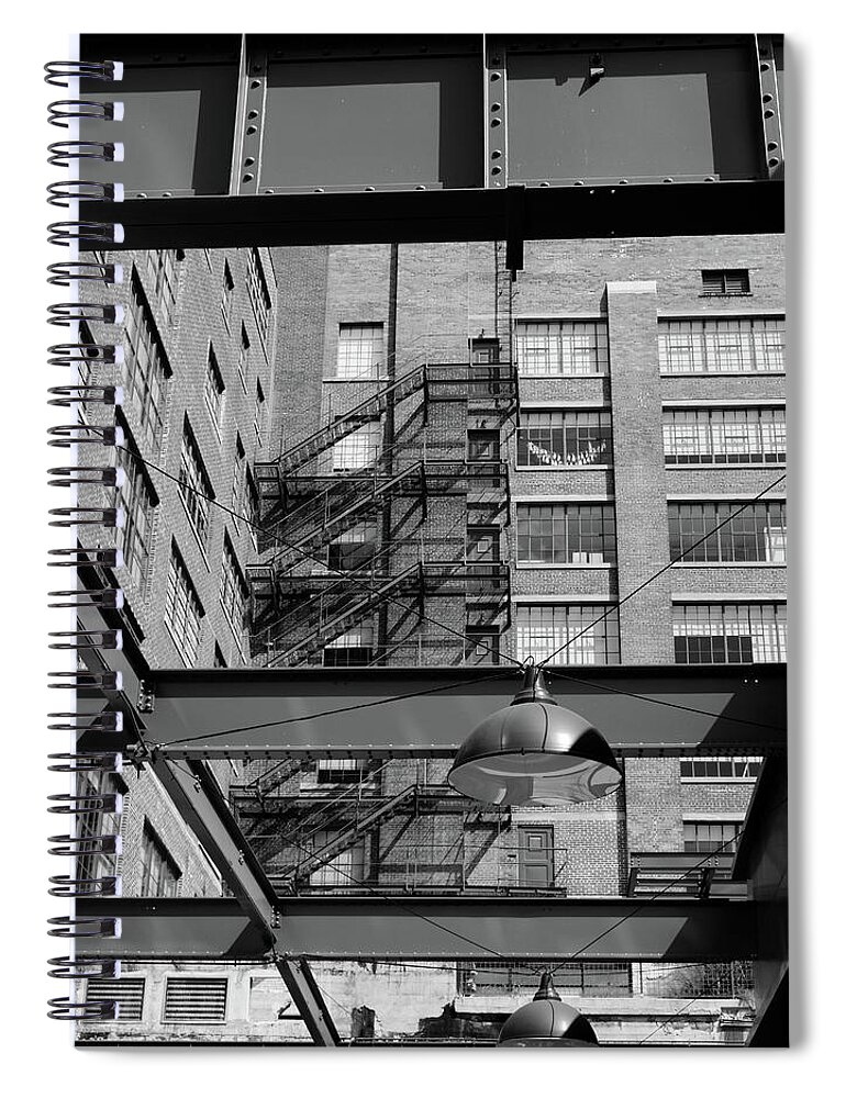 Photo For Sale Spiral Notebook featuring the photograph Urban Escape by Robert Wilder Jr