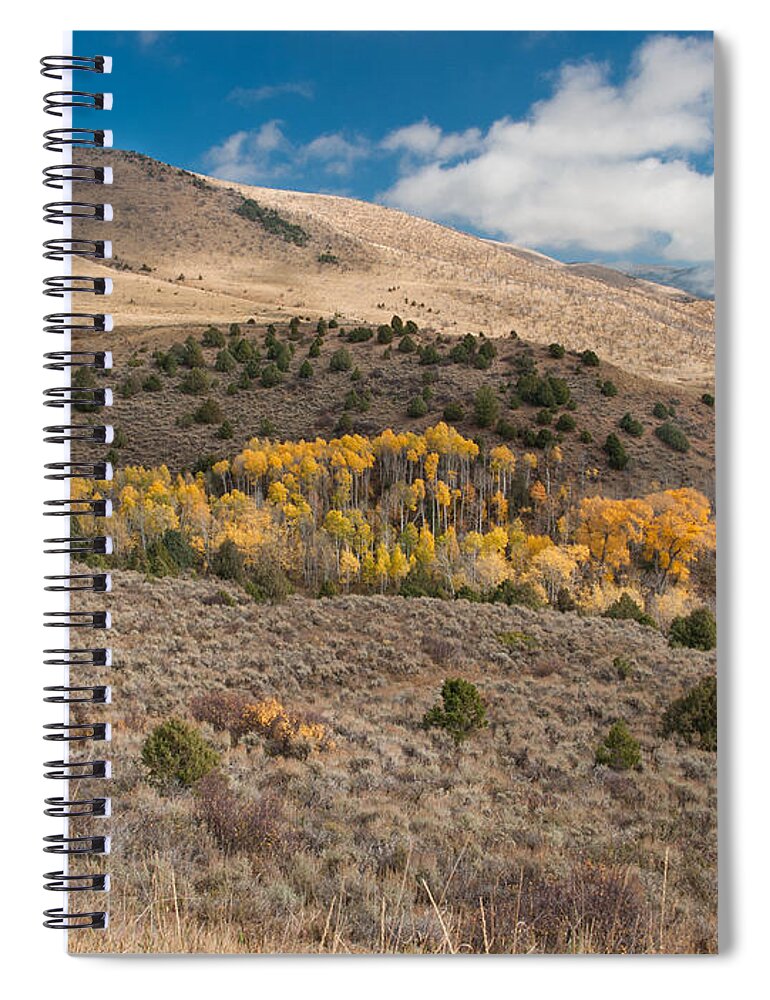 Utah Spiral Notebook featuring the photograph Utah High Desert Autumn by Joshua House