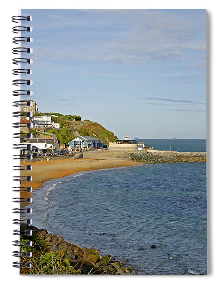 Europe Spiral Notebook featuring the photograph Ventnor Bay by Rod Johnson