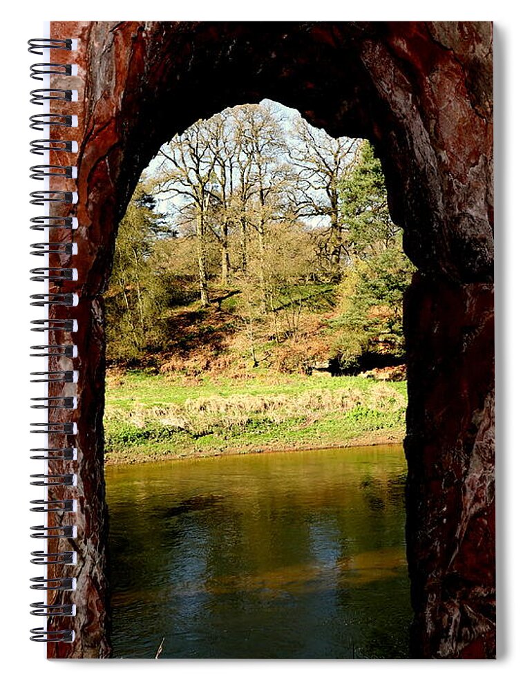 View From Lacy's Caves Spiral Notebook featuring the photograph View from Lacy's Caves by Lukasz Ryszka