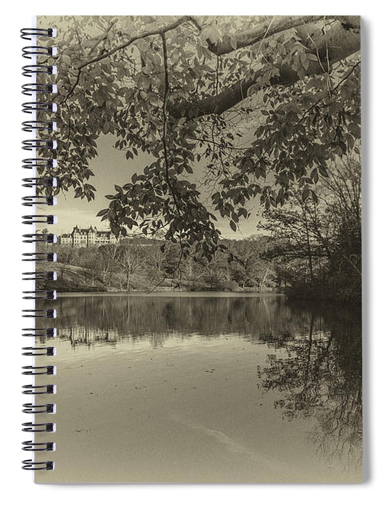 Vintage Spiral Notebook featuring the photograph Vintage Biltmore by Dale Powell