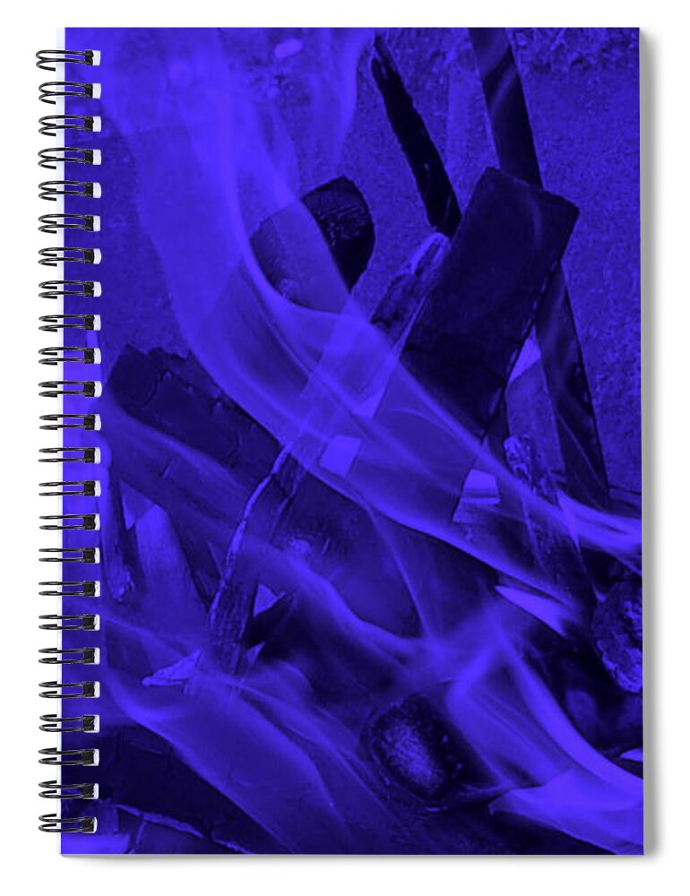 Orphelia Aristal Spiral Notebook featuring the photograph Violet Shine I I by Orphelia Aristal