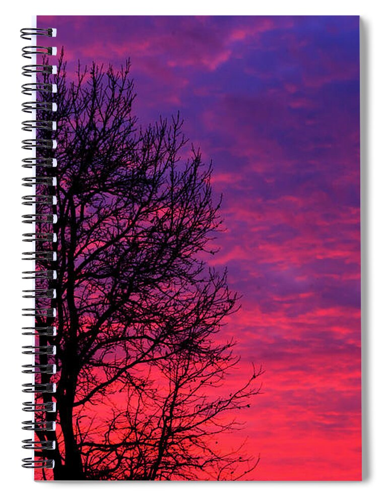 Virginia Spiral Notebook featuring the photograph Virginia Sunset by Travis Rogers