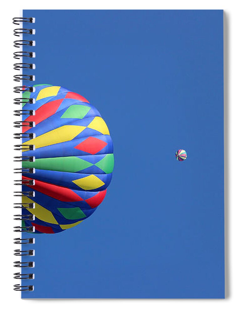 Colorful Spiral Notebook featuring the photograph Wait For Me by Karen Adams