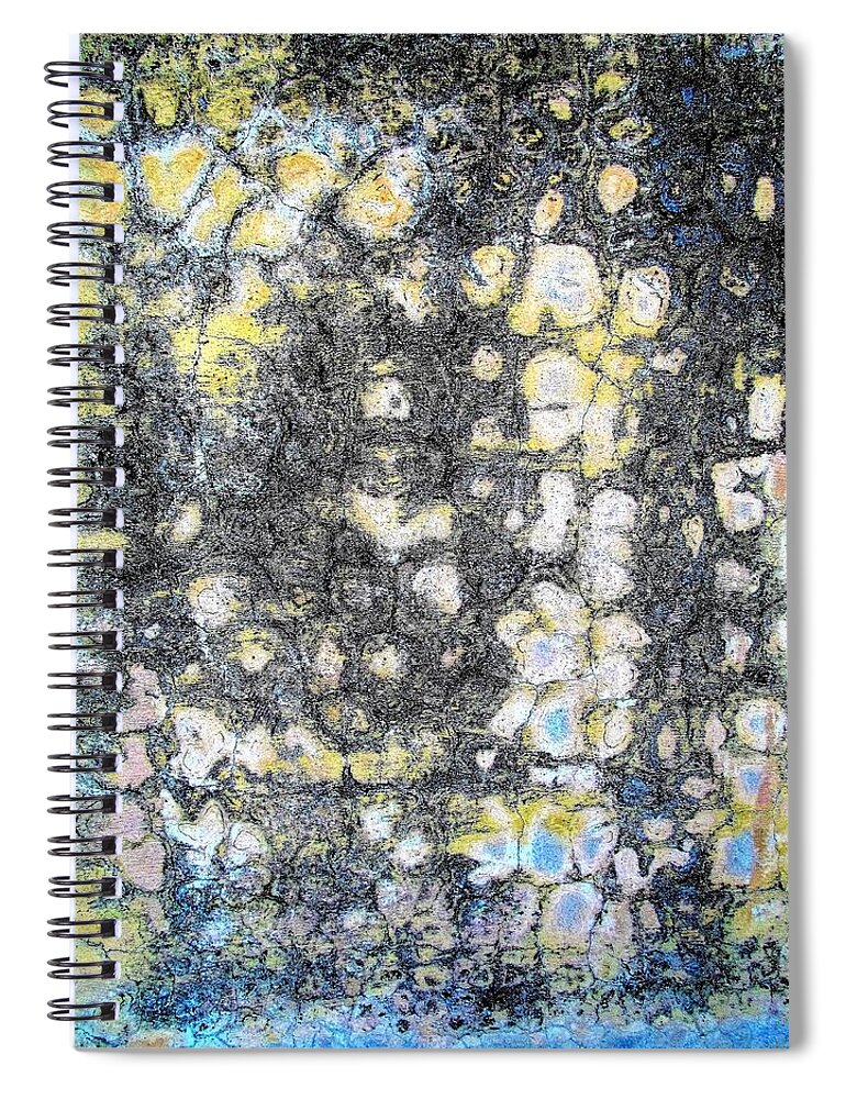 Texture Spiral Notebook featuring the photograph Wall Abstract 162 by Maria Huntley