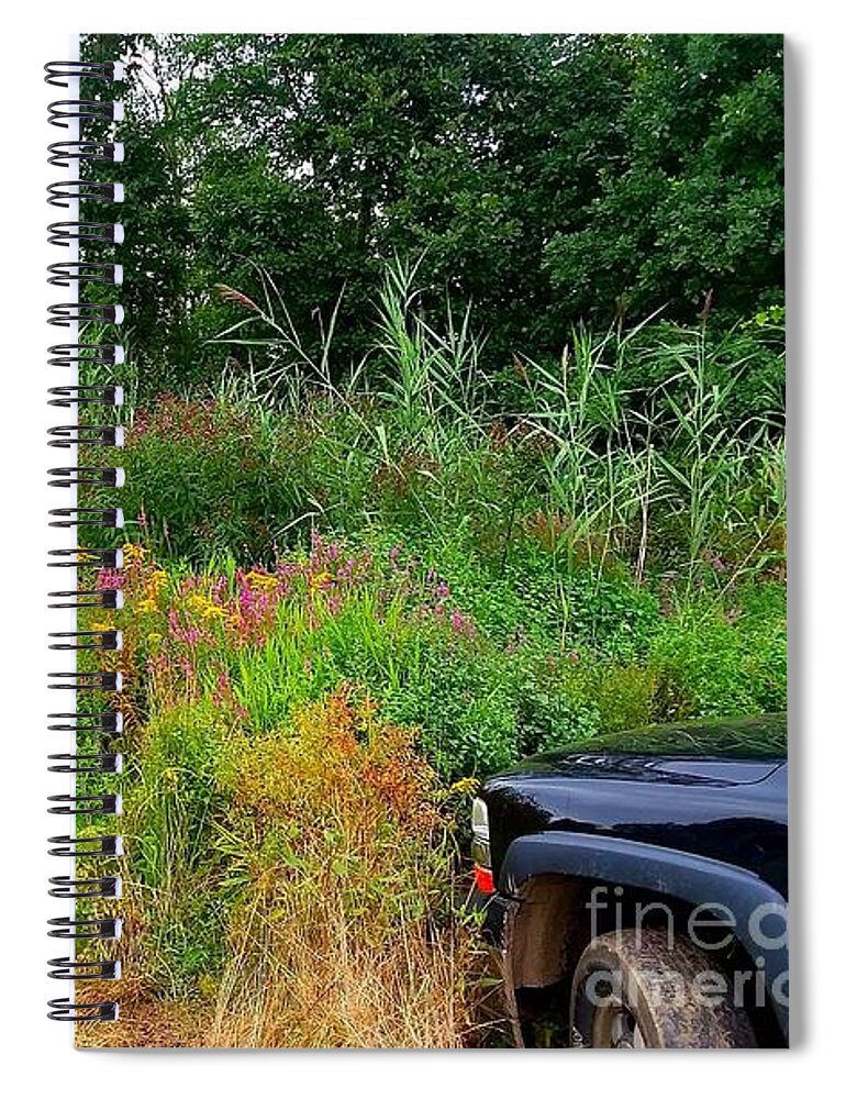 Landscape Spiral Notebook featuring the photograph Wanderlust by Dani McEvoy