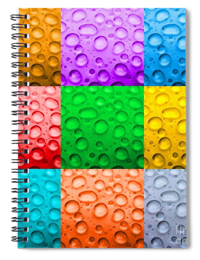 Water Spiral Notebook featuring the photograph Water Color by DJ Florek