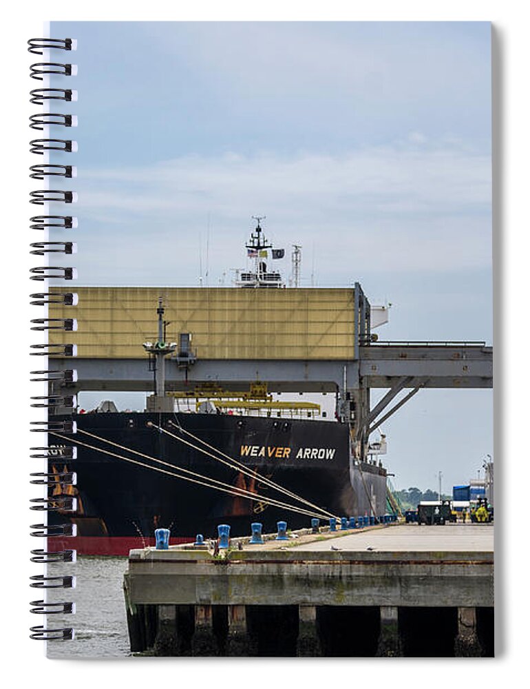 Weaver Arrow Spiral Notebook featuring the photograph Weaver Arrow by Dale Powell