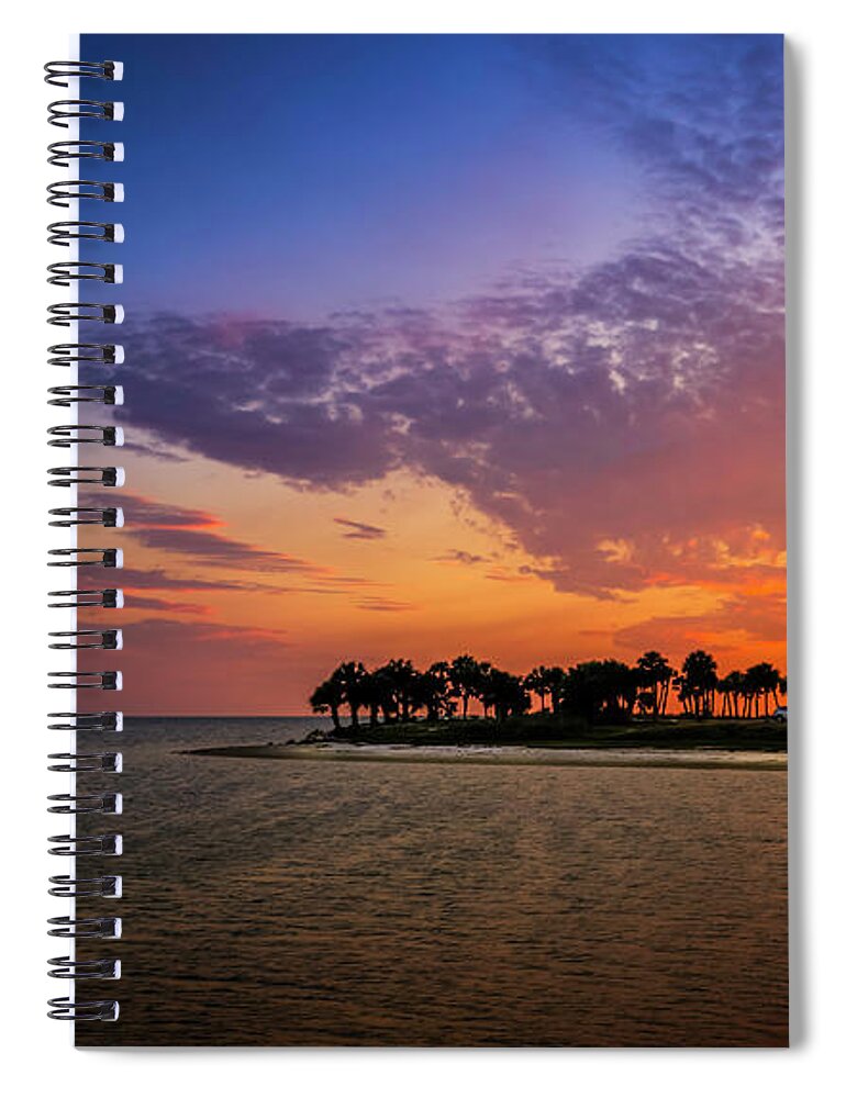 Florida Spiral Notebook featuring the photograph Welcome To Paradise by Marvin Spates
