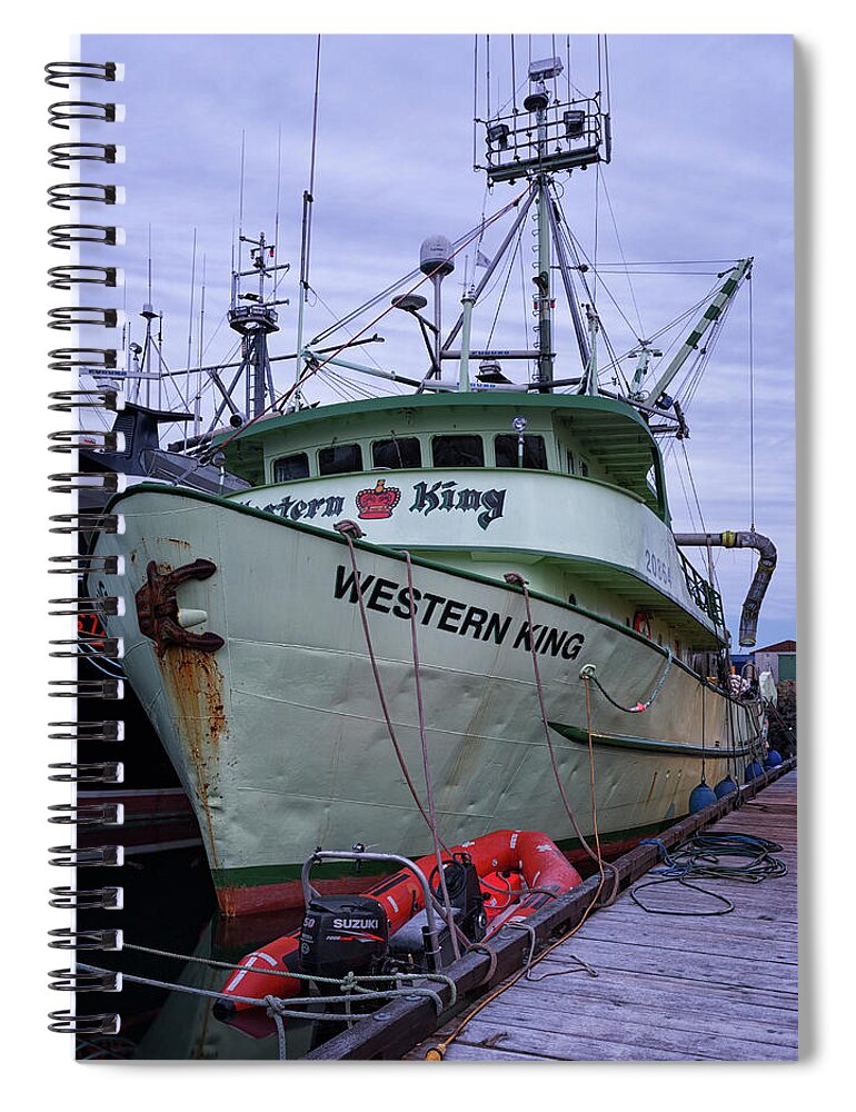 Western King Spiral Notebook featuring the photograph Western King At Discovery Harbour by Randy Hall