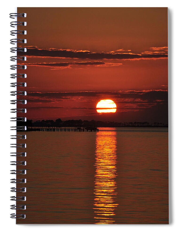 Sunsets Spiral Notebook featuring the photograph When You See Beauty by Jan Amiss Photography
