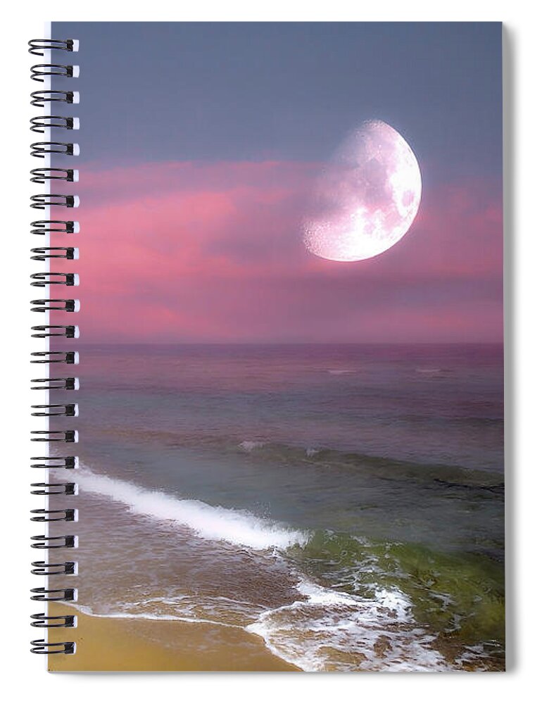 Beautiful Spiral Notebook featuring the photograph Where Dreams Come True by Johanna Hurmerinta
