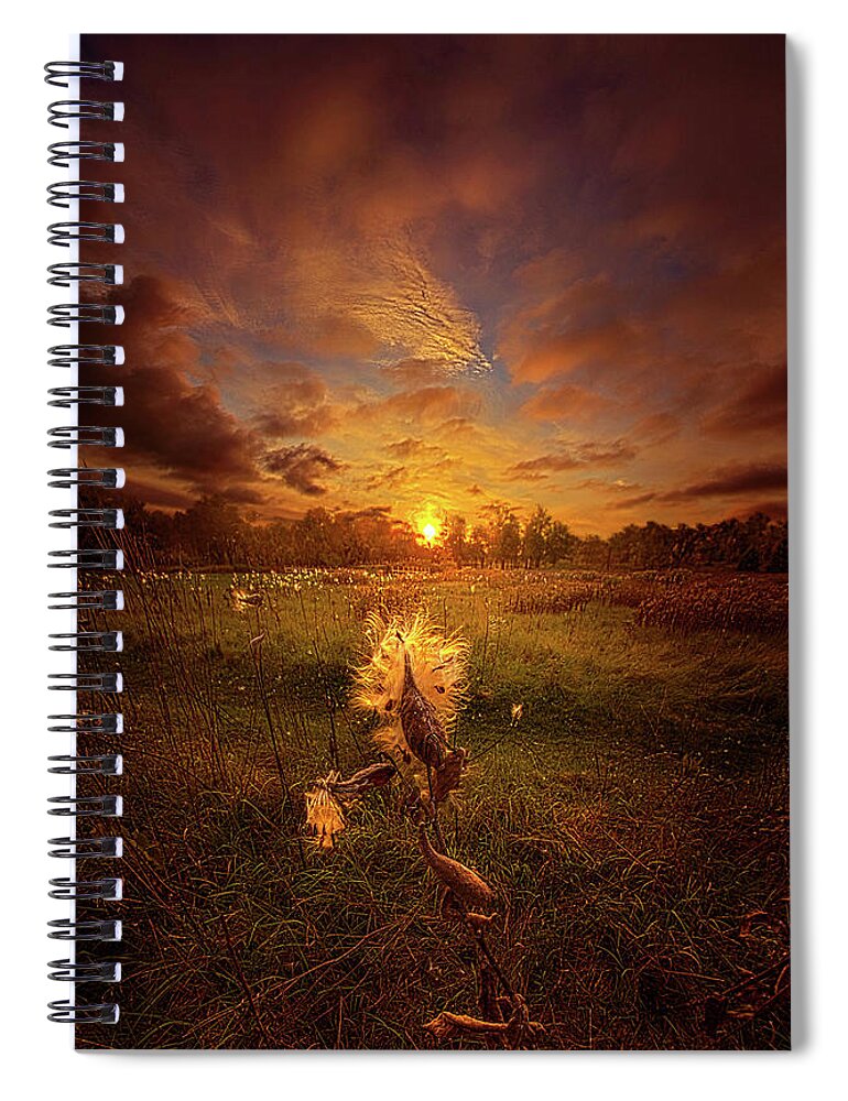Landscape Spiral Notebook featuring the photograph Where Ever Life Takes Us by Phil Koch