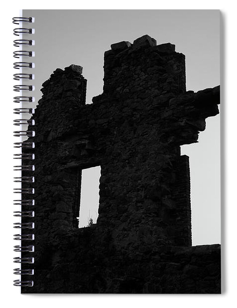 Whites Spiral Notebook featuring the photograph Whites Mill Ruins I by David Gordon