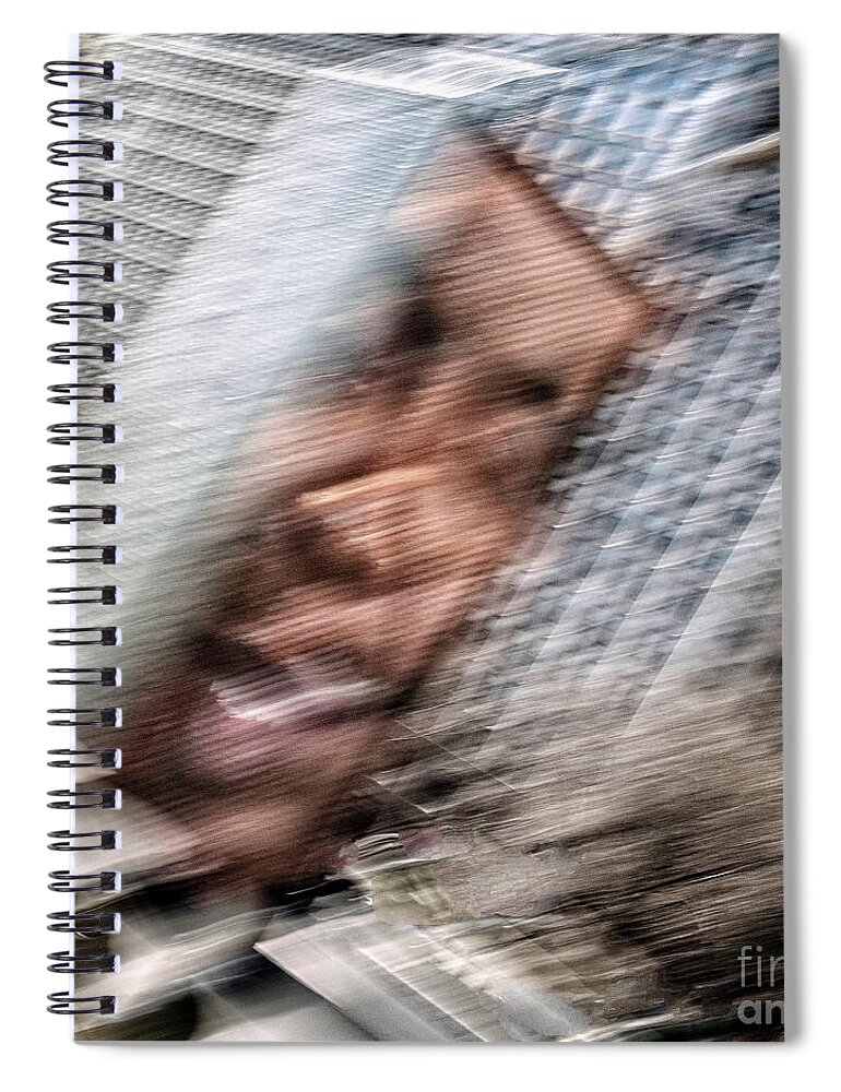 Chicago Spiral Notebook featuring the photograph Windy city by Izet Kapetanovic