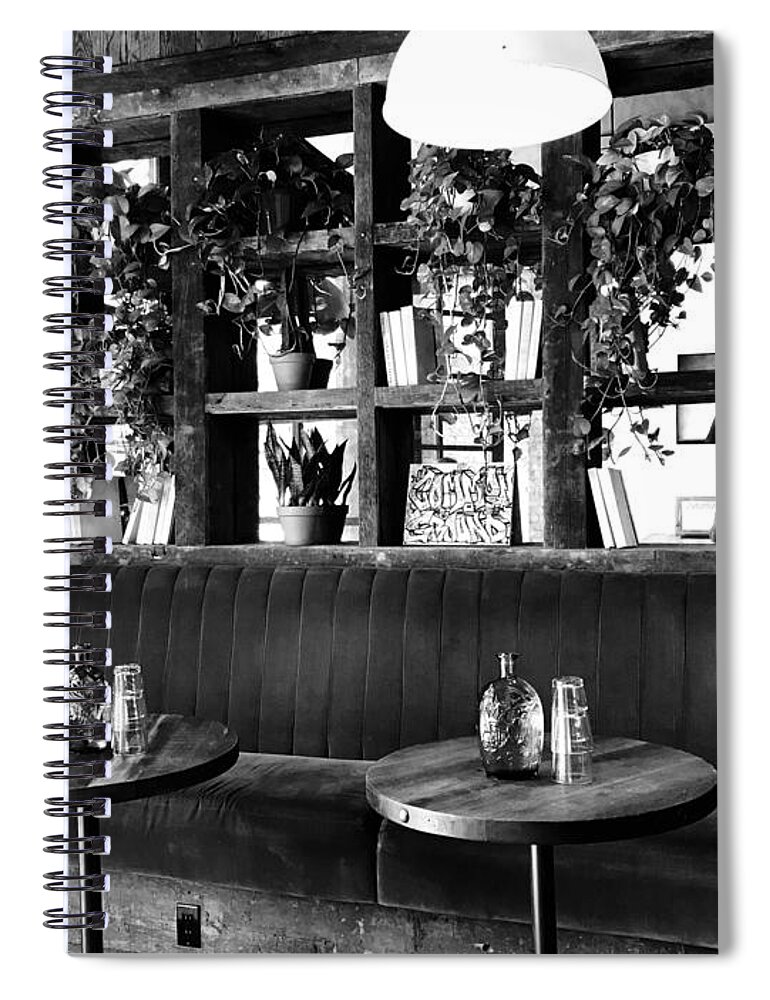  Spiral Notebook featuring the photograph Wine in NY by Sadie Jeffries