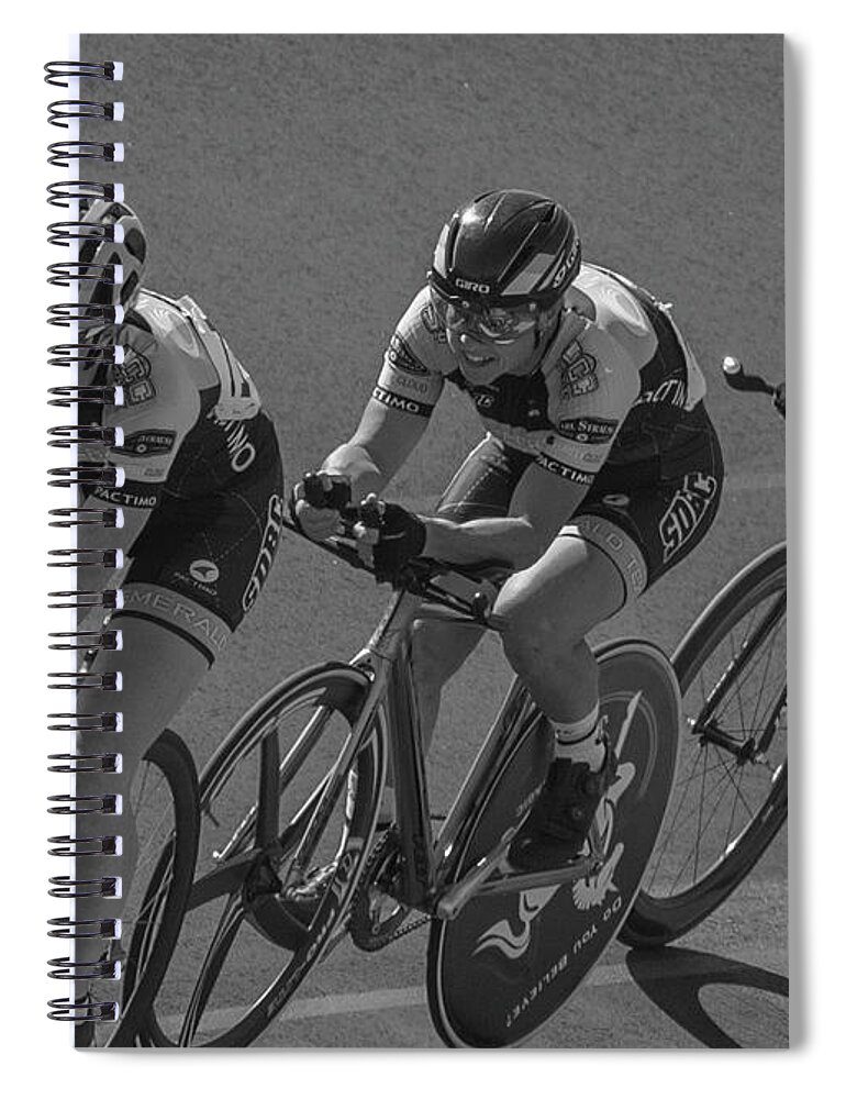 San Diego Spiral Notebook featuring the photograph Women's Team Competition by Dusty Wynne