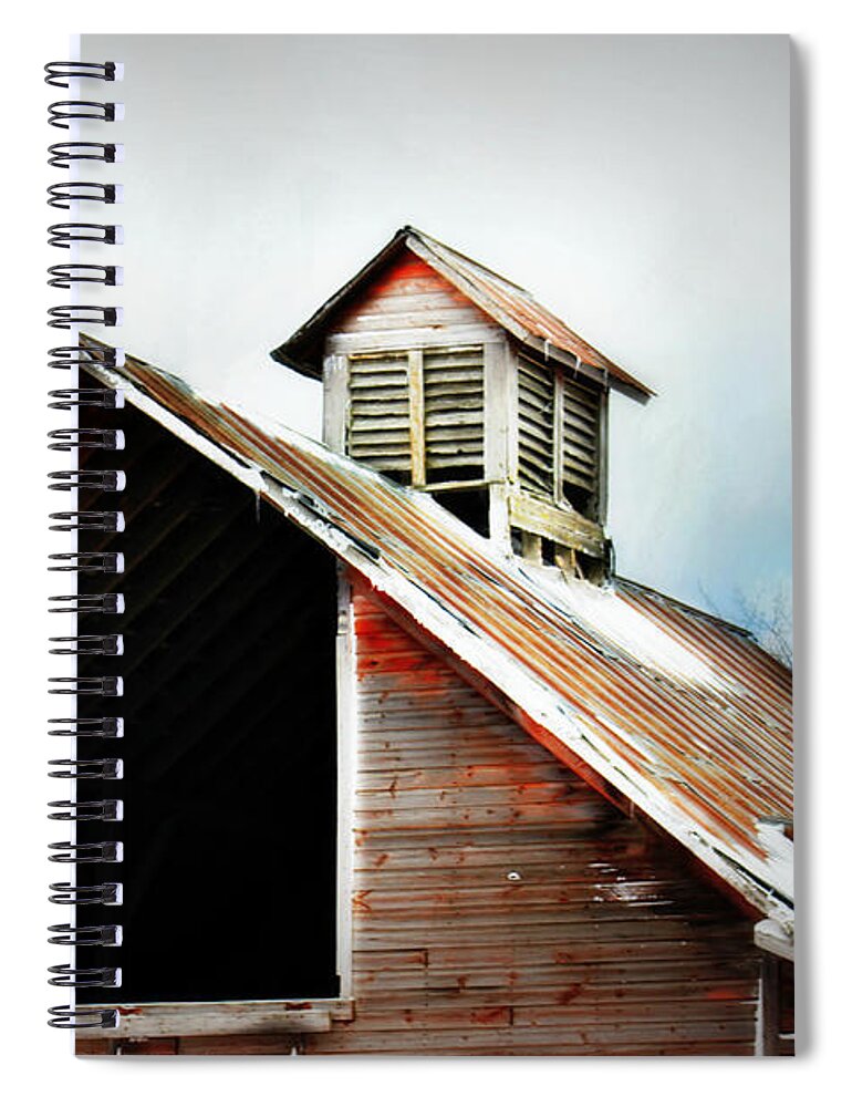 Barn Spiral Notebook featuring the photograph Wooden Cupola by Julie Hamilton