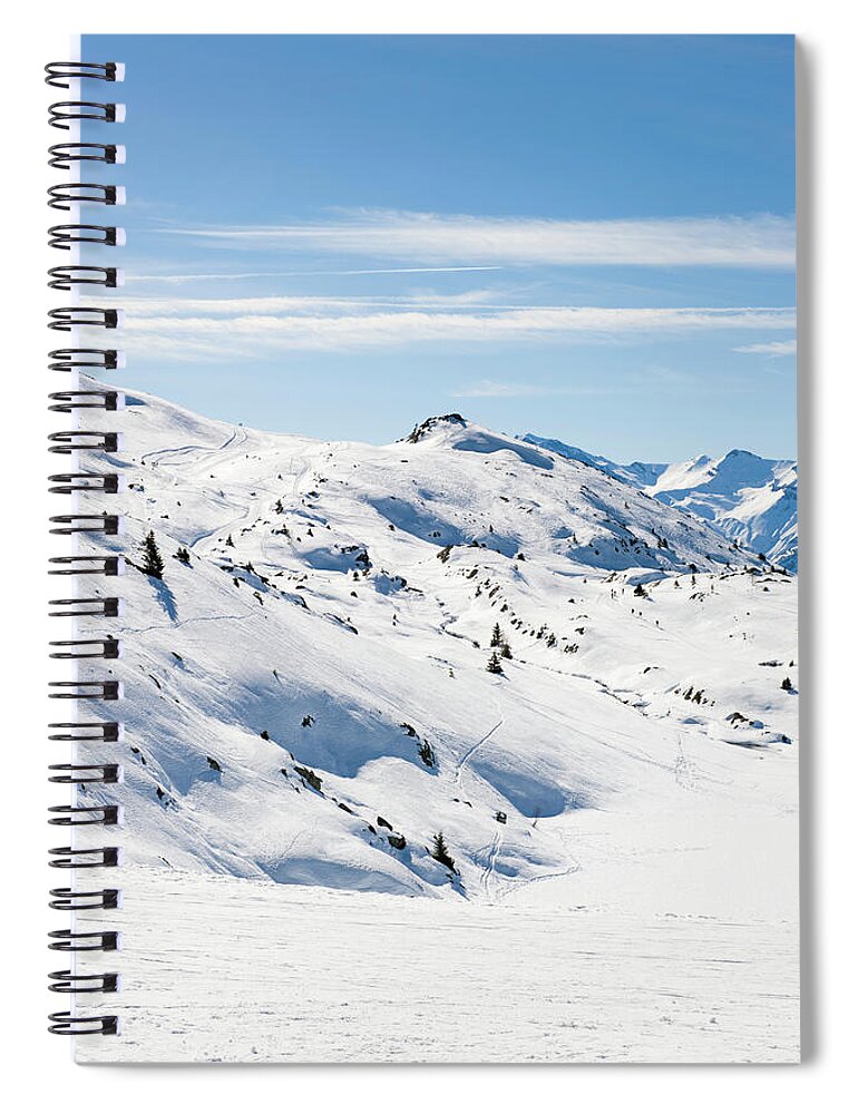 Tranquility Spiral Notebook featuring the photograph Alp Dhuez #1 by Marco Maccarini