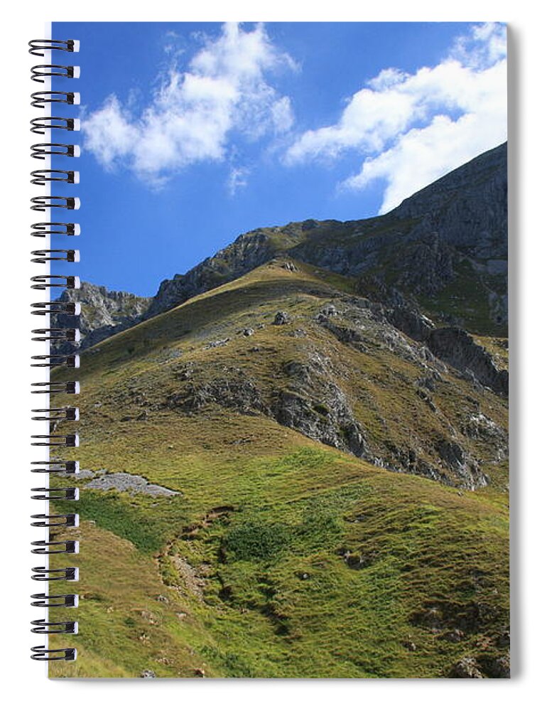 Pania Spiral Notebook featuring the photograph Alpi Apuane #1 by Simone Lucchesi