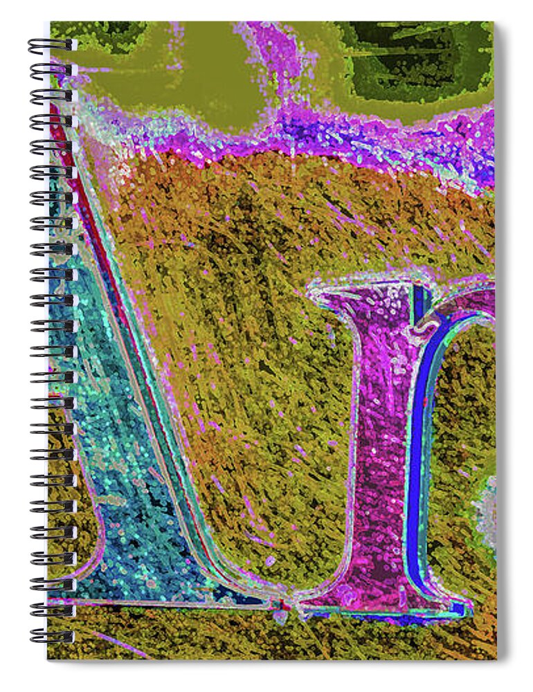 Art Spiral Notebook featuring the photograph Art #2 by Kenneth James