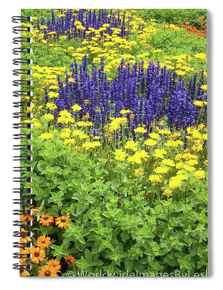 Gardens Spiral Notebook featuring the photograph Botanical Garden Sydney, Australia by Leslie Struxness