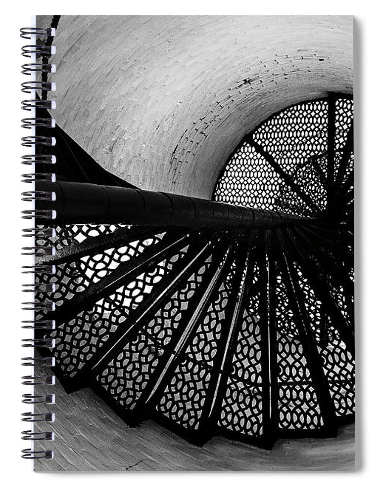 Lighthouse Spiral Notebook featuring the photograph Charlotte Genesee Lighthouse #1 by Diane Diederich