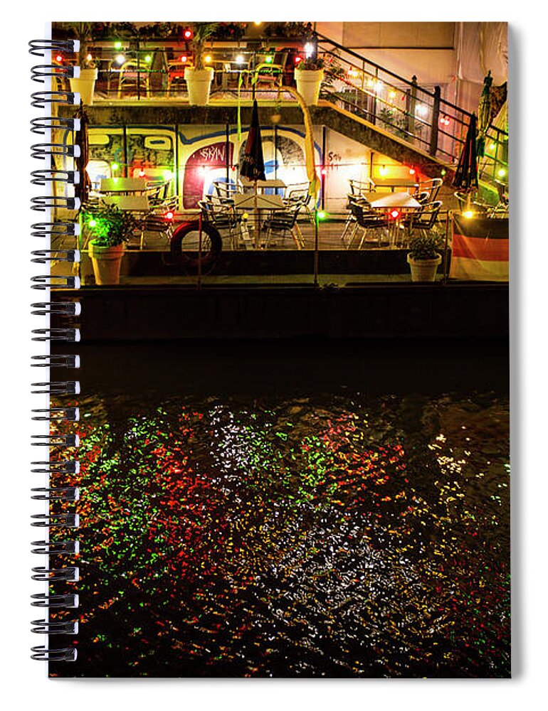Scenic Spiral Notebook featuring the photograph Colorful Reflection #1 by Frederic A Reinecke