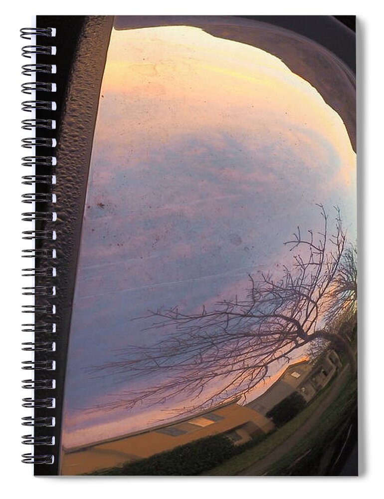 Winter Spiral Notebook featuring the photograph Frosty Sunrise 2019 #4 by Richard Thomas