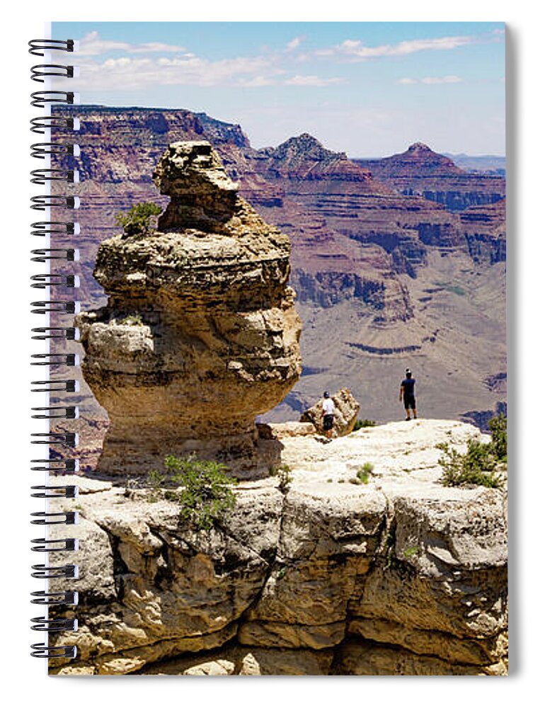 Sun Spiral Notebook featuring the photograph Grand Canyon Southern Rim #1 by Anthony Giammarino