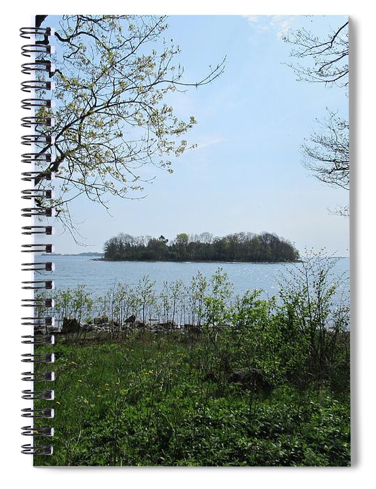 Riddersholm Spiral Notebook featuring the photograph In Riddersholm Naturreservat #2 by Chani Demuijlder