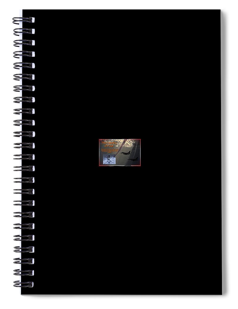 Insanity Spiral Notebook featuring the photograph Insanity #2 by Hartmut Jager