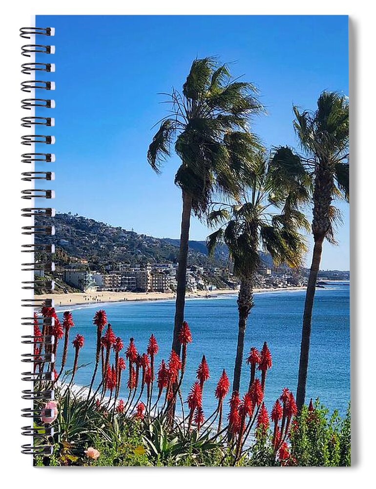 Laguna Beach Spiral Notebook featuring the photograph Laguna Beach #1 by Brian Eberly