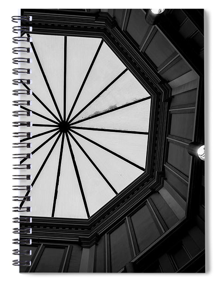 Joshua Mimbs Spiral Notebook featuring the photograph Lexington Church #1 by FineArtRoyal Joshua Mimbs