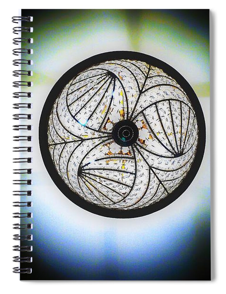 Lights Spiral Notebook featuring the photograph Lights #2 by Merle Grenz