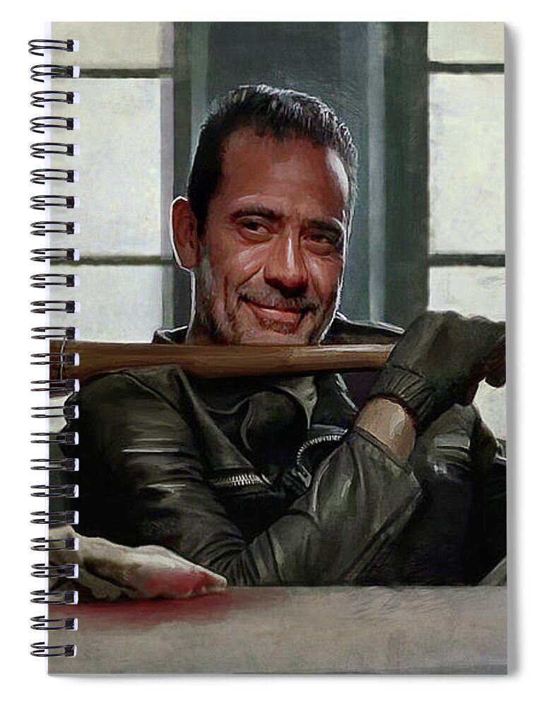 Negan And Lucielle - The Walking Dead #1 Poster by Joseph Oland - Pixels