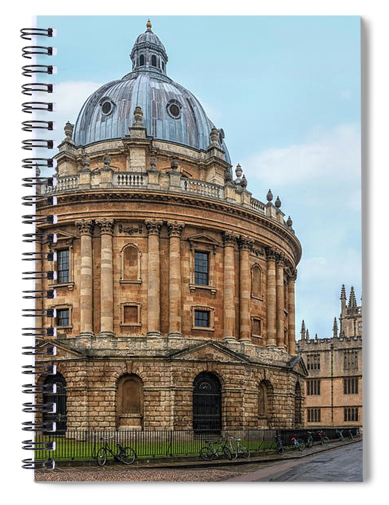 Oxford Spiral Notebook featuring the photograph Oxford - England #1 by Joana Kruse
