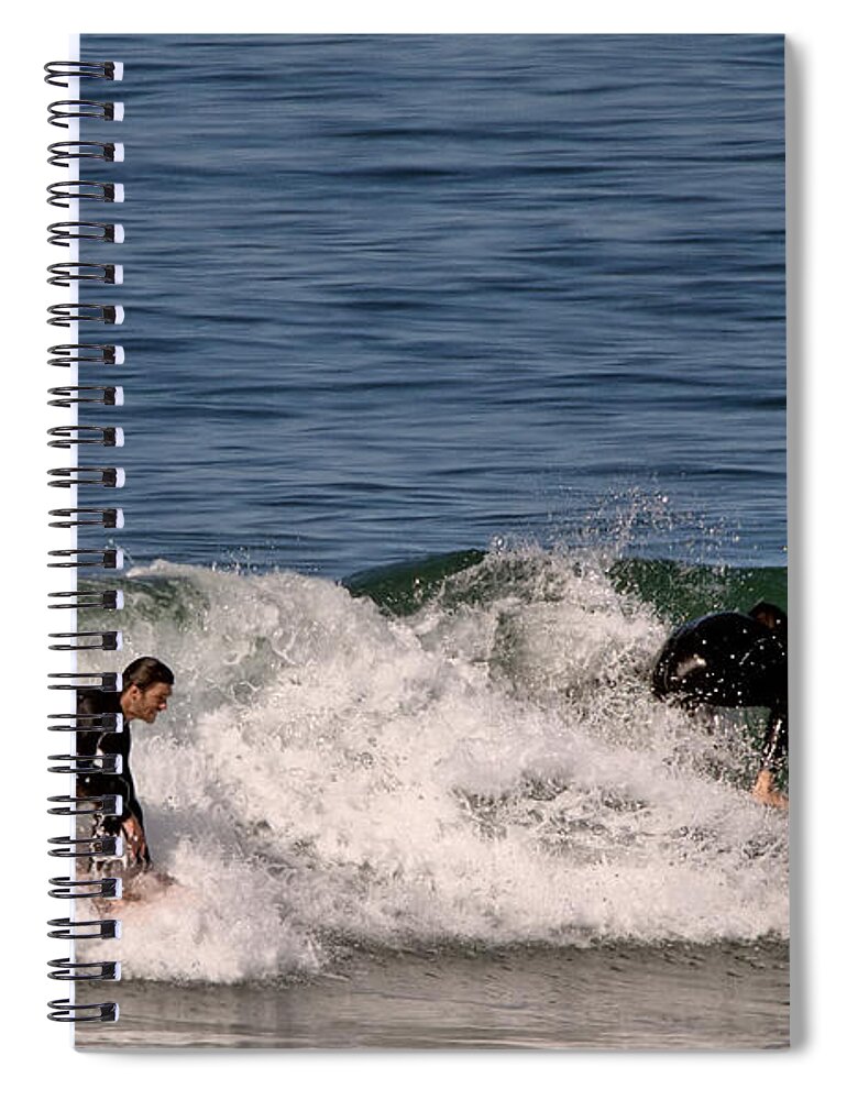 Ventura Spiral Notebook featuring the photograph Partners #1 by Michael Gordon