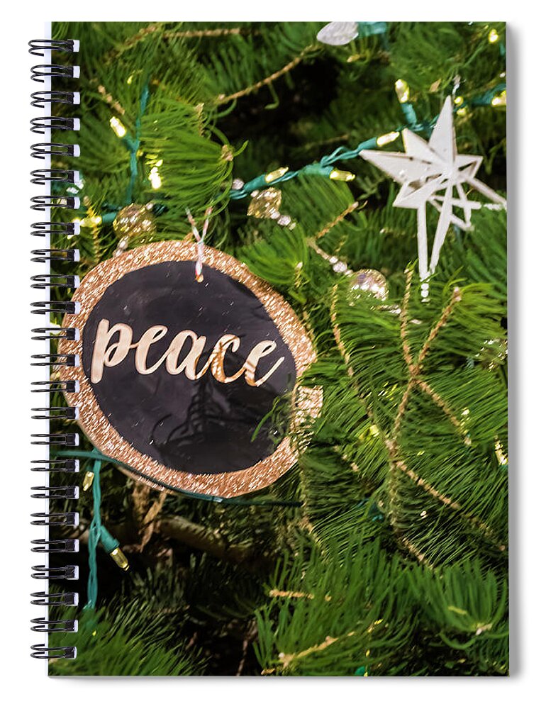 Cleveland Botacinal Gardens Spiral Notebook featuring the photograph Peace #1 by Stewart Helberg