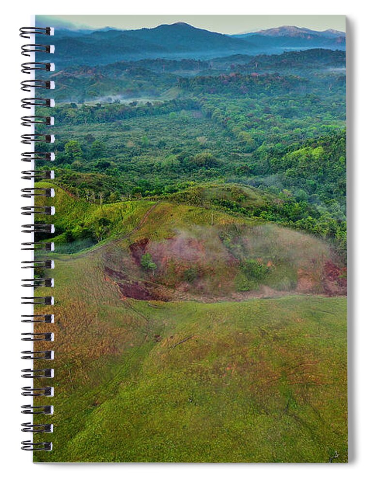 Sebastian Kennerknecht Spiral Notebook featuring the photograph Rainforest And Pasture, Mamoni Valley #1 by Sebastian Kennerknecht