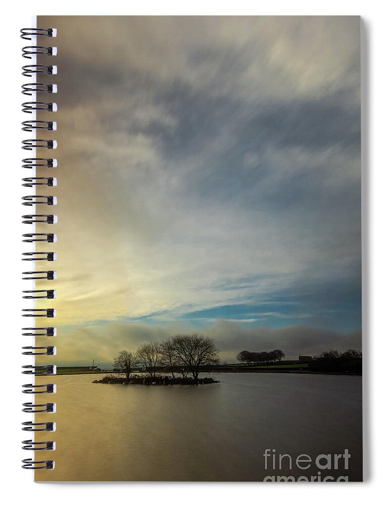 Airedale Spiral Notebook featuring the photograph Redcar Tarn in Keighley #1 by Mariusz Talarek