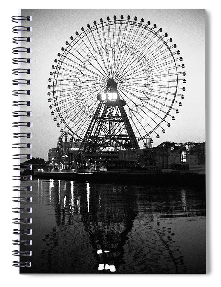 Yokohama Spiral Notebook featuring the photograph Reflection #1 by Snap Shooter Jp