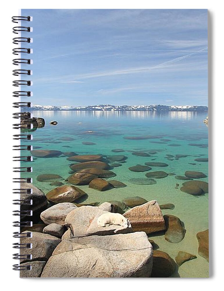 Sekani Spiral Notebook featuring the photograph Sekani Dreams #1 by Sean Sarsfield